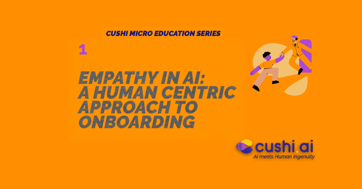Book Tile Empathy in AI A Human Centric Approach to Onboarding